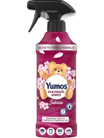 Yumoş Ev Ve Tekstil Giyisi Spreyi Sakura 450 ml