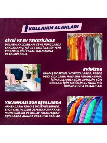 Yumoş Ev Ve Tekstil Giyisi Spreyi Sakura 450 ml