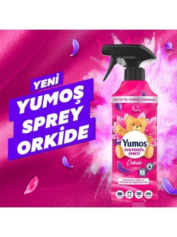Yumoş Ev Ve Tekstil Giyisi Spreyi Orkide 450 ml