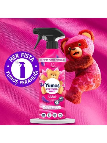 Yumoş Ev Ve Tekstil Giyisi Spreyi Orkide 450 ml