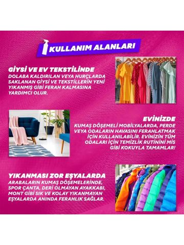 Yumoş Ev Ve Tekstil Giyisi Spreyi Orkide 450 ml