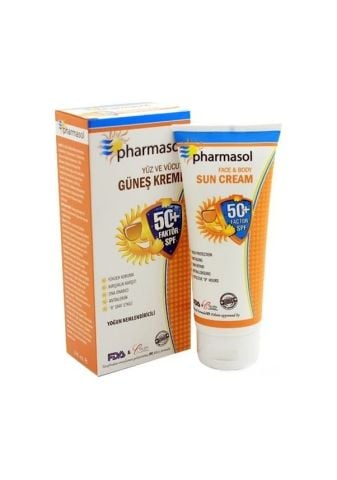 Pharmasol Güneş Kremi - Yüz ve Vücut Spf 50+ Faktör 100 ml