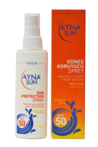Ayna Sun Güneş Koruyucu Sprey SPF50 100 ml+