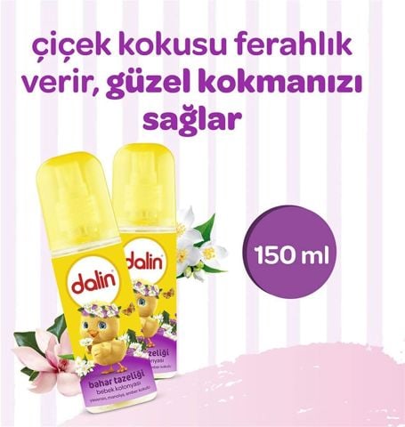 Dalin Bahar Tazeliği Bebek Kolonyası 150ML