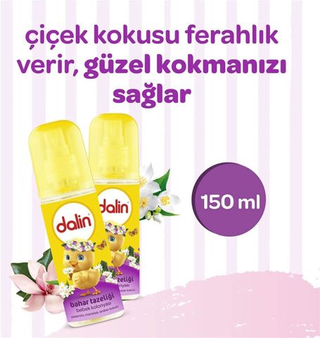 Dalin Bahar Tazeliği Bebek Kolonyası 150ML