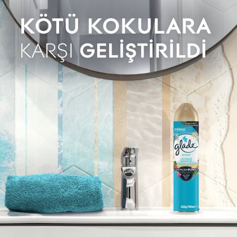 Glade Aerosol Okyanus Sessizliği Oda Kokusu 300 ml