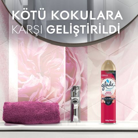 Glade Aerosol Aşkın Büyüsü Oda Kokusu 300 ml