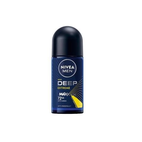 Nivea Men Deep Extreme Erkek Roll-on Deodorant 50Ml