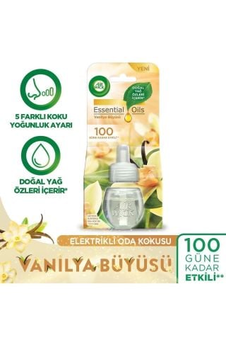 Air Wick Elektrikli Oda Kokusu Yedek Şişe Vanilya Büyüsü