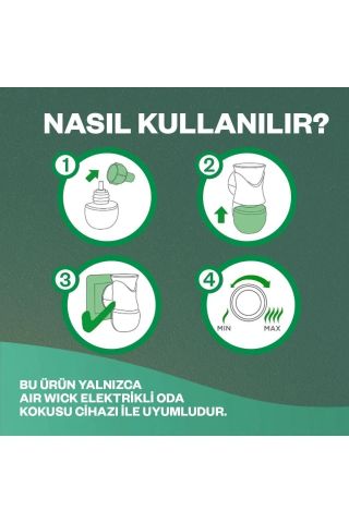 Air Wick Elektrikli Oda Kokusu Yedek Şişe Vanilya Büyüsü