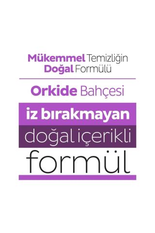 Sleepy Easy Clean Orkide Bahçesi Yüzey Temizlik Havlusu 100 Yaprak