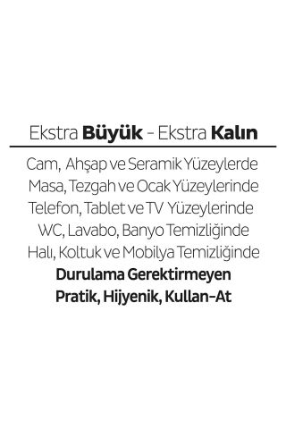 Sleepy Easy Clean Kiraz Çiçeği Yüzey Temizlik Havlusu 100 Yaprak