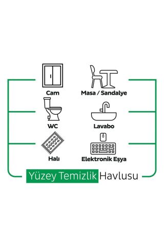 Sleepy Easy Clean Yüzey Temizlik Havlusu 100 Yaprak
