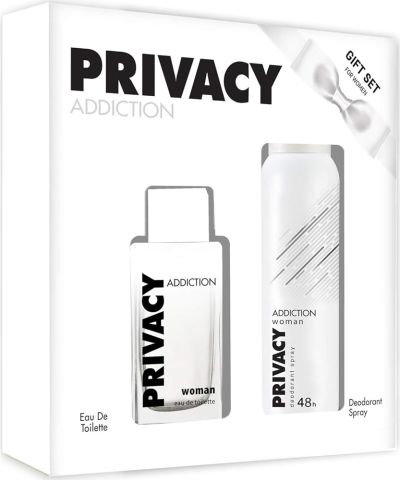 Prıvacy  addıcton  Edt 100 ml parfüm + 150 ml deodorant kadın parfüm set