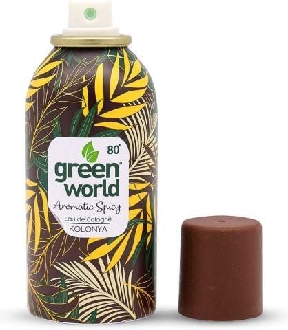 Green World Aerosol Kolonya Aromatic Spicy 150 Ml