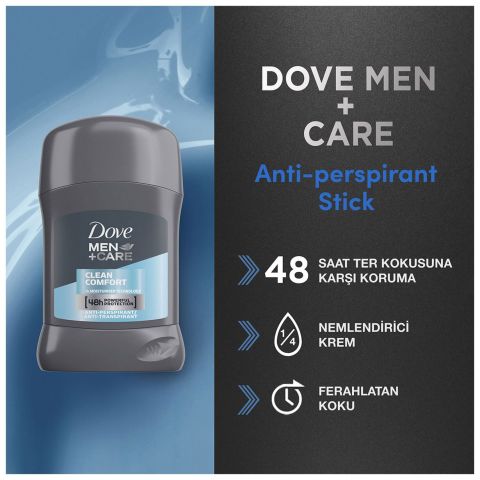 Dove Men Clean Comfort Erkek Stick 50 Ml