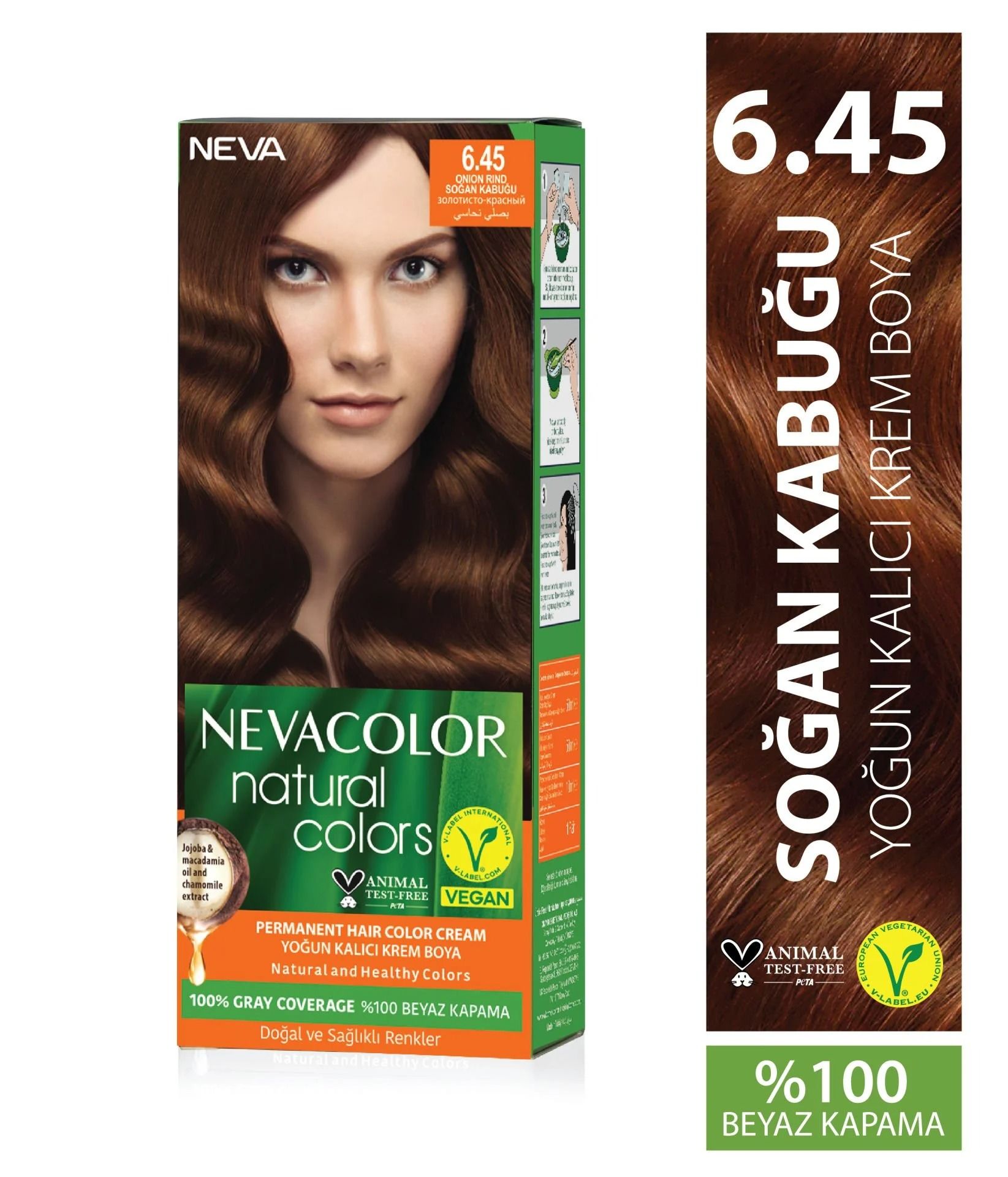 Neva Color Saç Boyası 6.45 Soğan Kabuğu