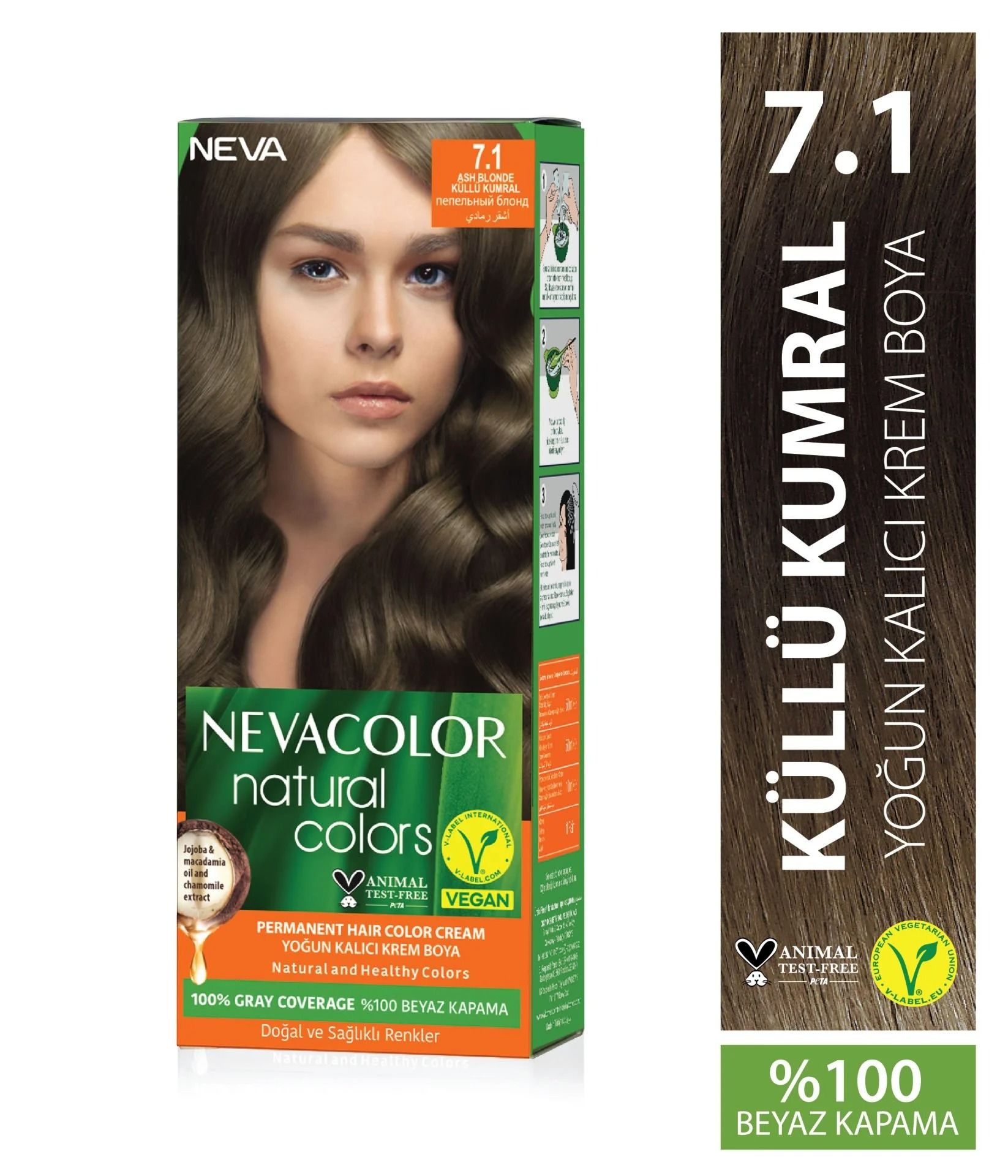 Neva Color 7.1 Küllü Kumral Set Boya
