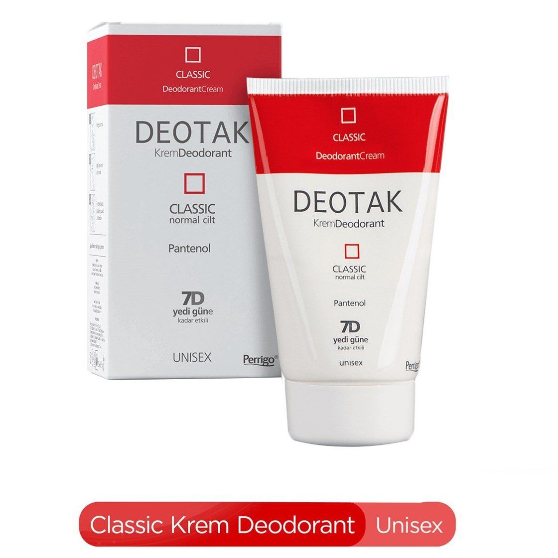 Deotak Classic Normal Cilt Krem Deodorant 35ml Unisex