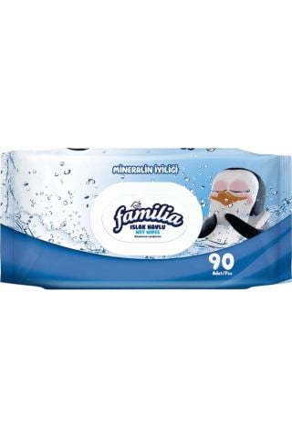 Familia Mineralin İyiliği Islak Havlu Mendil 90 Yaprak