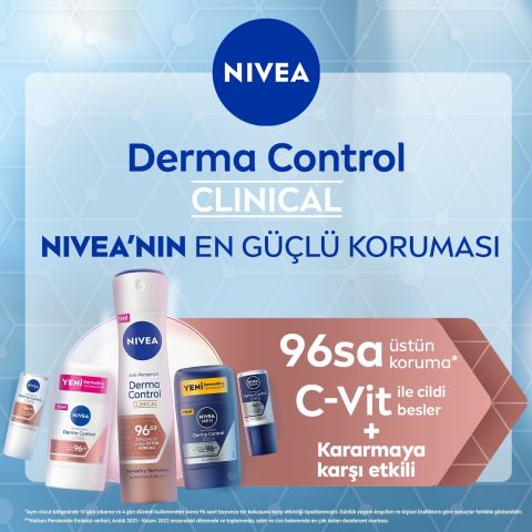 NIVEA MEN Derma Control Clinical Erkek Stick Deodorant 50 ml