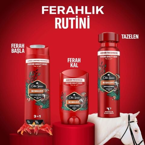 Old Spice Bearglove Erkek Stick Deodorant 50 ml