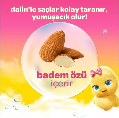Dalin Badem Yağlı Kolay Tarama Şampuanı 700 Ml