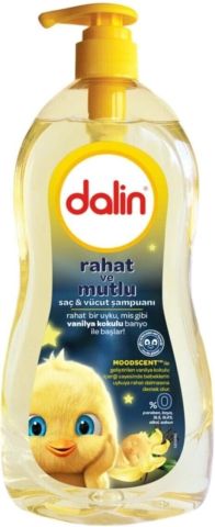 Dalin Rahat ve Mutlu Saç ve Vücut Şampuanı 700 ml