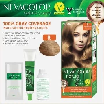 Neva Natural Color Çok Açık Sarı 9 Saç Boyası