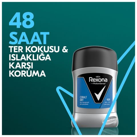Rexona Men MotionSense Cobalt Dry Erkek Stick Deodorant 50ml