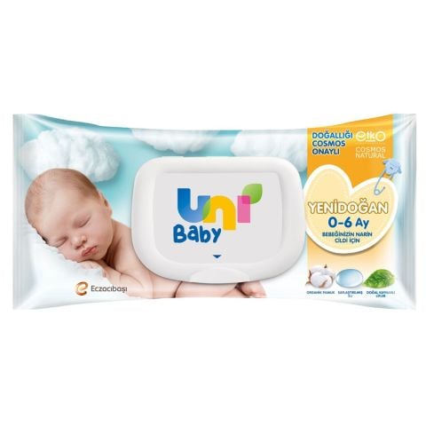 Uni Baby Yenidoğan Islak Mendili 40 Adet
