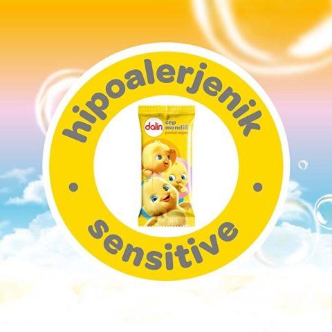 Dalin Islak Cep Mendil 15 Adet x 3