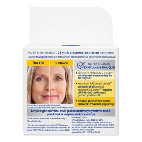 Nivea Q10 Power Kırışıklık Karşıtı Ekstra Sıkılaştırıcı Gündüz Yüz Bakım Kremi 50 ml
