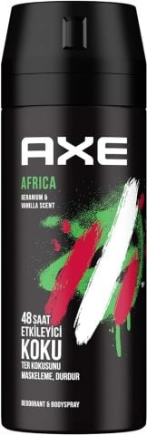 Axe Africa Erkek Deodorant & Bodyspray 48 Saat Etkileyici Koku (150 ml)