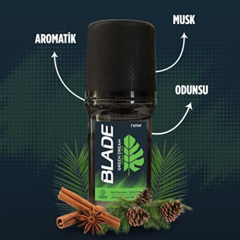 Blade Green Dream Roll On 50 Ml