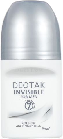 Deotak Invisible Erkek Roll-On Deodorant 35 ml