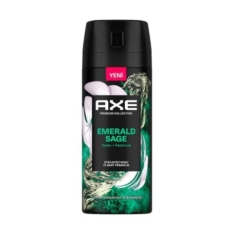Axe Emerald Sage Erkek Sprey Deodorant 150ml