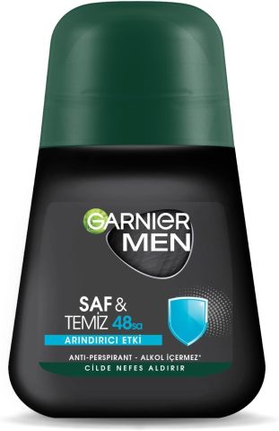 Garnier Men Saf ve Temiz Roll-On Deodorant 50 ml