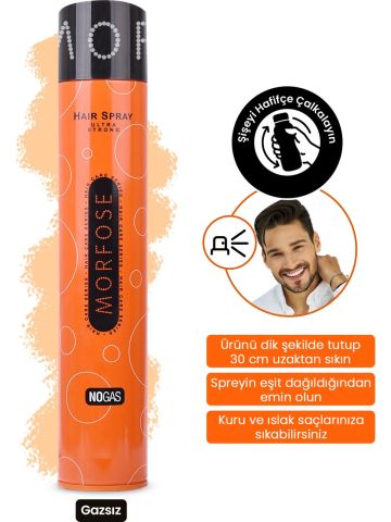 Morfose Gazsız Saç Spreyi 400 ml