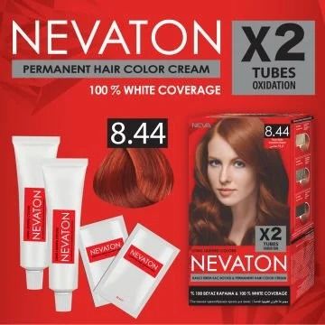 Nevaton 2 Li Saç Boyası 8.44 Tarçın Bakır