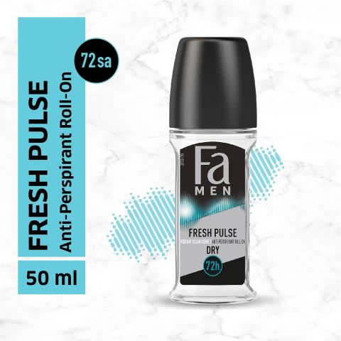 Fa Men Fresh Pulse Roll-on Deodorant 50 ml