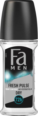 Fa Men Fresh Pulse Roll-on Deodorant 50 ml