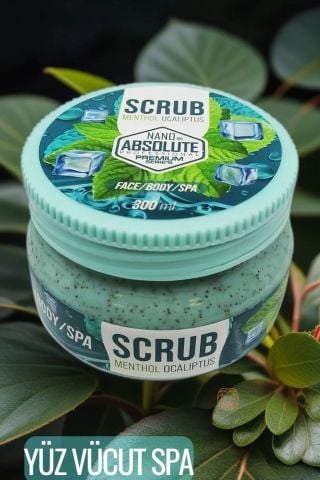 Nano Absolute Menthol Ocaliptus Scrub Mentollü Vücut Yüz Spa Peeling 300 ml