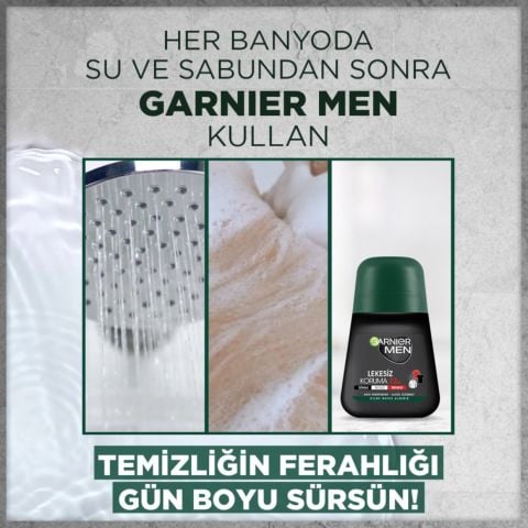 Garnier Men Lekesiz Koruma Roll-On Deodorant 50ml