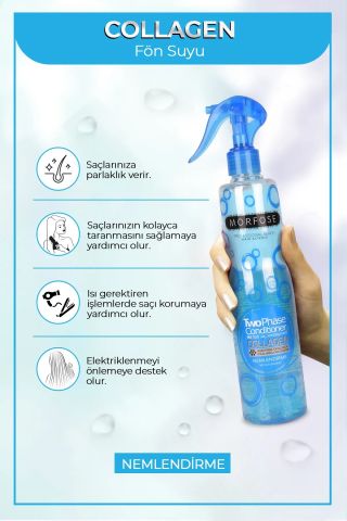 Morfose Collagen Içerikli Iki Fazlı Fön Suyu 400 Ml
