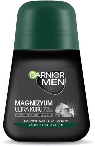 Garnier Men Magnezyum Ultra Kuru Roll-On Deodorant