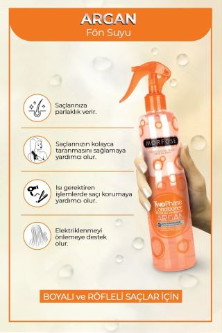 Morfose Argan Içerikli Iki Fazlı Fön Suyu 400 Ml