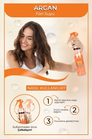 Morfose Argan Içerikli Iki Fazlı Fön Suyu 400 Ml