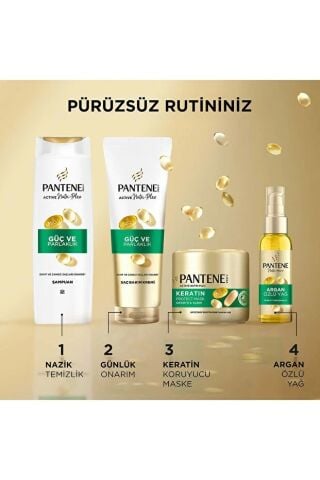 Pantene Güç ve Parlaklık Şampuan 800 ml