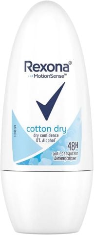 Rexona Cotton Dry MotionSense Kadın Roll On Deodorant 50ml